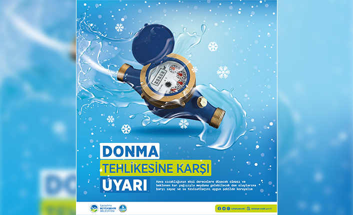 SASKİ’den su sayaçları için don uyarısı — haber görseli