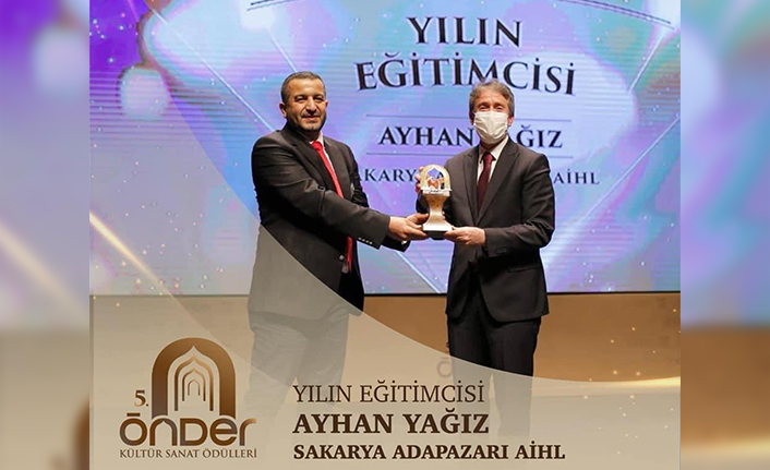 Yılın Eğitimcisi Sakaryalı Ayhan Öğretmen  — haber görseli