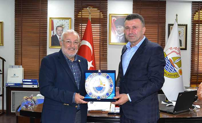 Bayraktar’dan Başkan Özen’e Ziyaret — haber görseli