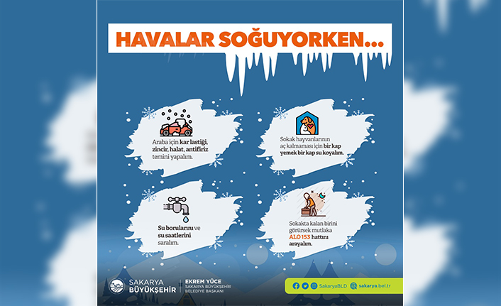 Büyükşehir’den kar yağışı ve buzlanmaya karşı uyarı — haber görseli
