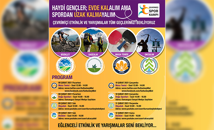 Çevrimiçi Spor Kampı Başlıyor — haber görseli