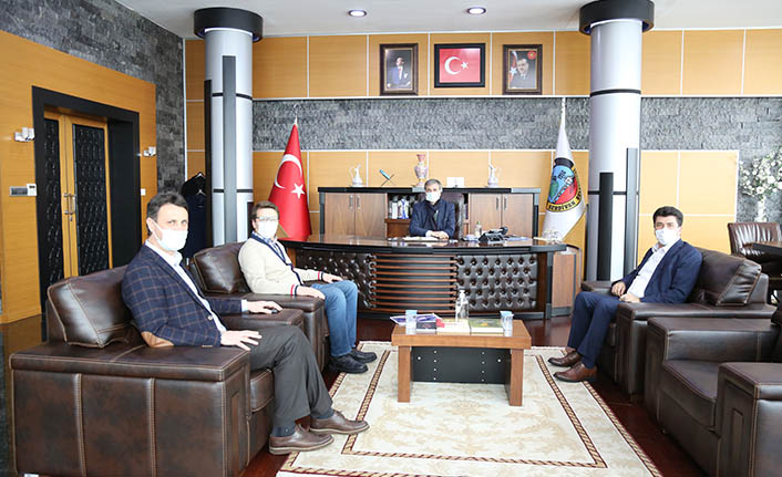 Rektör Sarıbıyık Başkan Alemdar’ı Ziyaret Etti — haber görseli