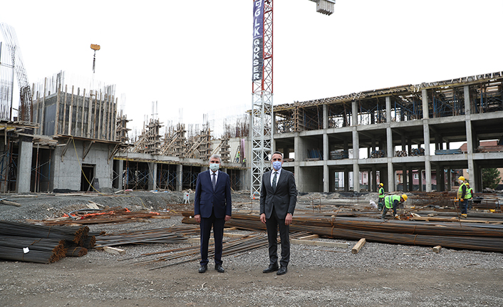 Şehrin yeni eğitim külliyesi yükseliyor — haber görseli