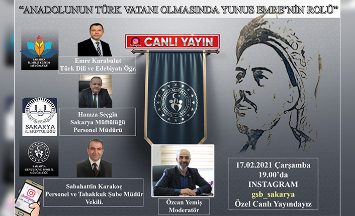 Yunus Emre’yi Anlatan Canlı Yayın — haber görseli