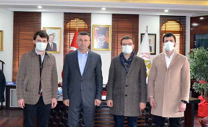Başkan Özen, Başkan Çalışkan’ı Makamında Ağırladı — haber görseli