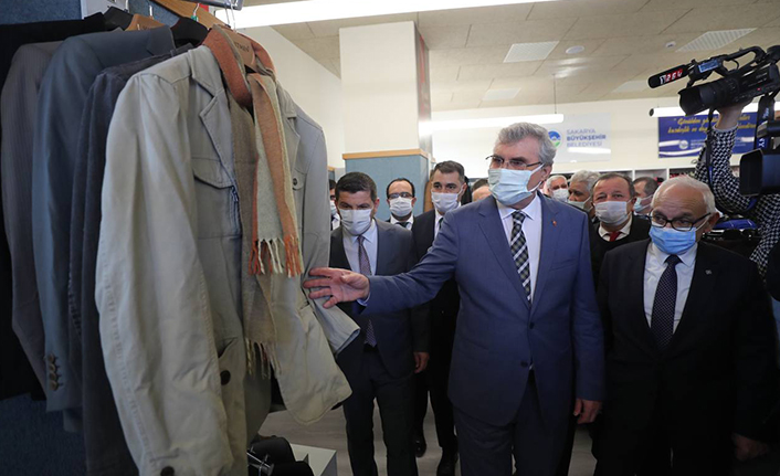 İhtiyaç sahiplerine yönelik Sosyal Mağaza SGM’de açıldı — haber görseli