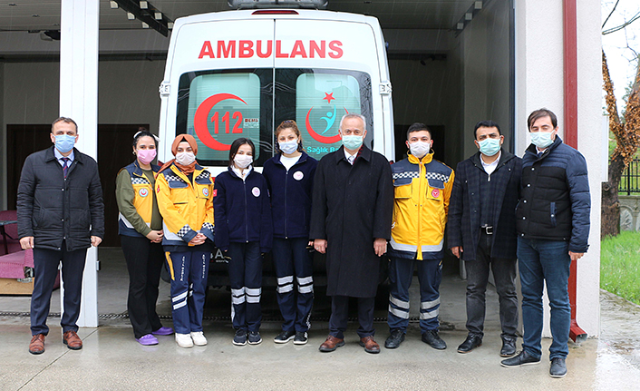Öğütlü 112 istasyonlarını ziyaret etti — haber görseli