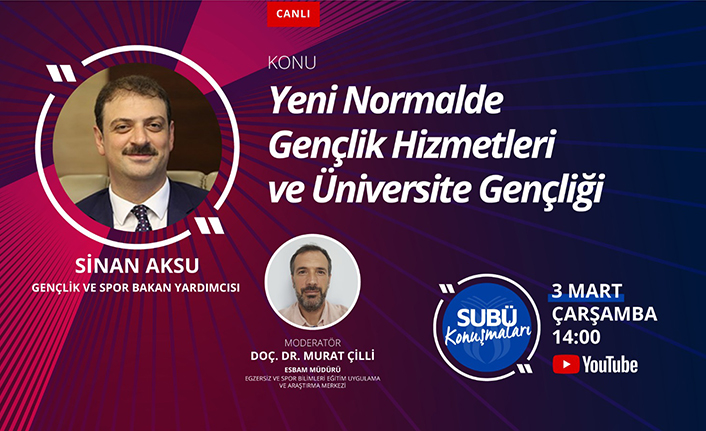 SUBÜ Konuşmaları başlıyor — haber görseli