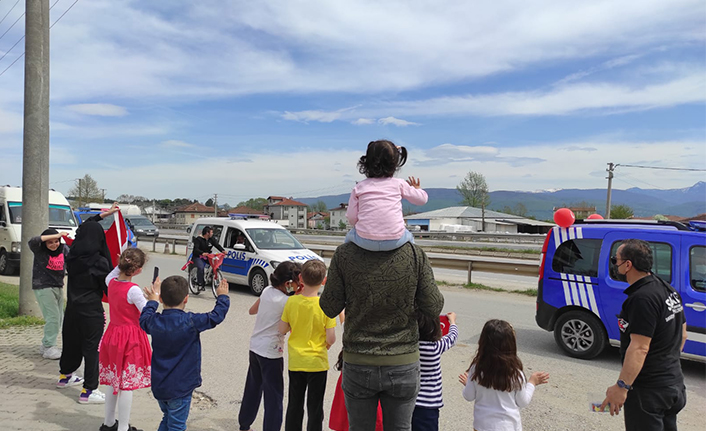 23 Nisan Konvoyu Bu Yılda Hendek’e Neşe Kattı — haber görseli