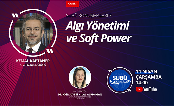 ANAR Genel Müdürü Kaptaner algı yönetimini anlatacak — haber görseli