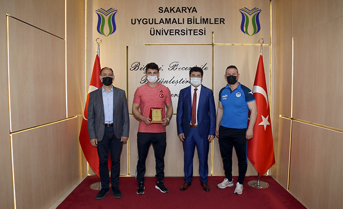Avrupa 2.si Başar’dan Sarıbıyık’a ziyaret — haber görseli