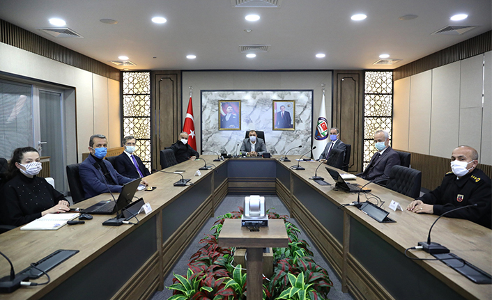 Vali Kaldırım Koronavirüs Değerlendirme Toplantısına Başkanlık Etti — haber görseli
