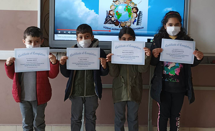 ‘Vizemi Aldım Dünyayı Geziyorum’ eTwinning Projesi — haber görseli