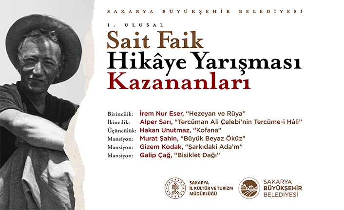 1. Ulusal Sait Faik Abasıyanık Hikâye Yarışmasında sonuçlar açıklandı — haber görseli