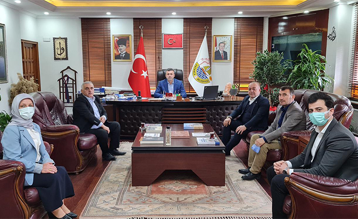 Ali İnci’den Başkan Özen’e ziyaret — haber görseli