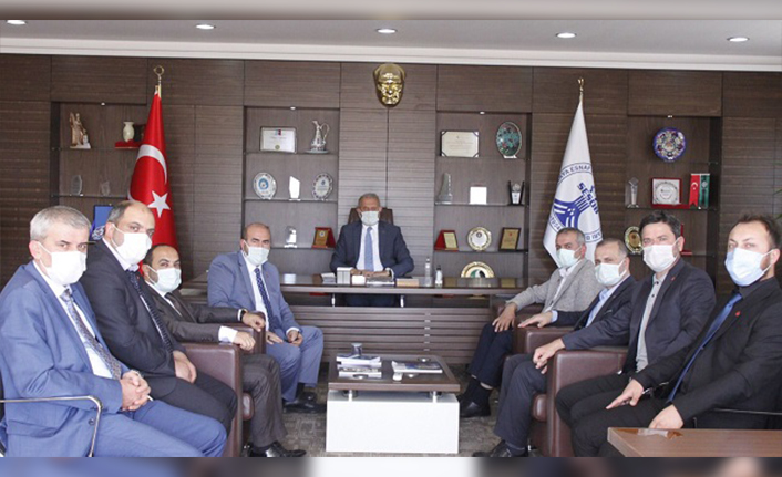 Başkan Kaya ziyaretlerini sürdürüyor — haber görseli