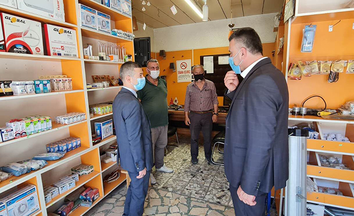 Kaymakam Bayar ve Başkan Özen’den Esnaf Ziyareti — haber görseli