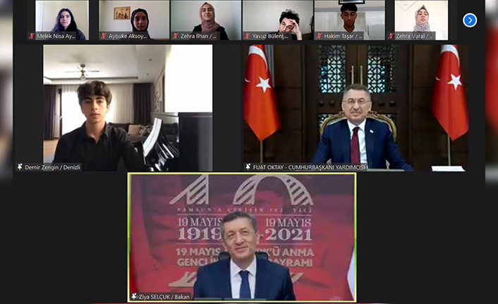 Liseli Gençlerle Çevrim İçi 19 Mayıs Buluşması — haber görseli