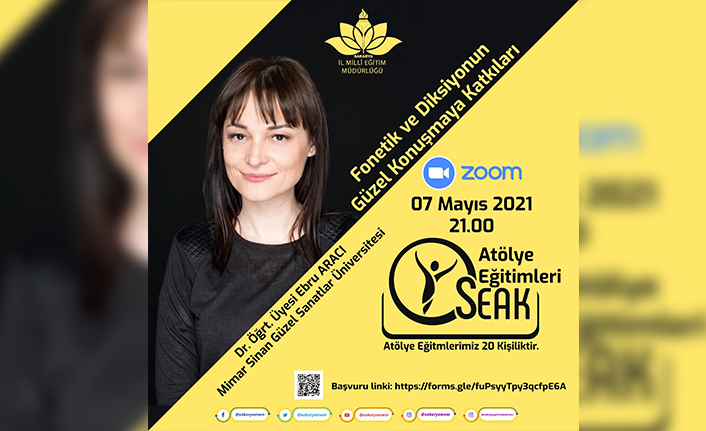 SEAK’tan Öğretmenlere Fonetik ve Diksiyon Semineri — haber görseli