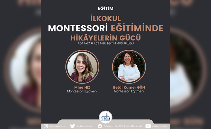 Adapazarı İlçe Mem’ Den “Montessori Eğitiminde Hikâyelerin Gücü” Semineri — haber görseli