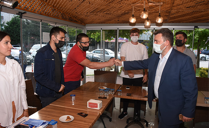 Başkan Sarı Gençlerle Buluşuyor — haber görseli