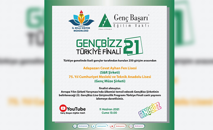 GençBizz Lise Girişimcilik Programı’nda Finaldeyiz — haber görseli
