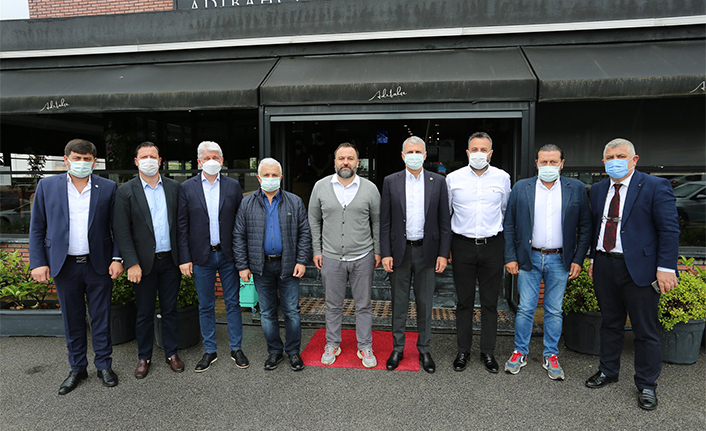 Kafe Restoranlara normalleşmenin ilk hayırlı olsun ziyareti SATSO'dan — haber görseli