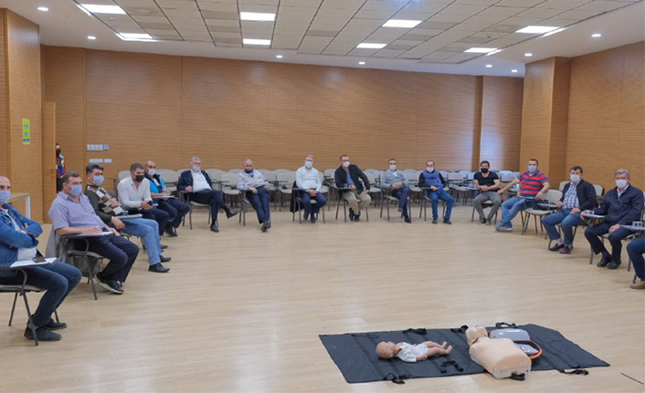 Otobüs şoförlerine ilk yardım eğitimi verildi — haber görseli