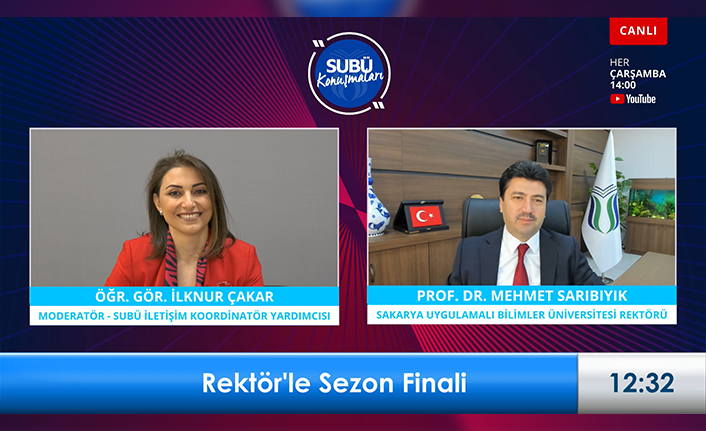 Rektör Sarıbıyık canlı yayında müjdeyi verdi — haber görseli