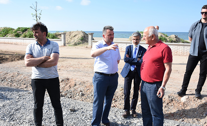 Sahil Projesi Kapsamında Sıcak Asfalt Çalışmaları Başladı — haber görseli