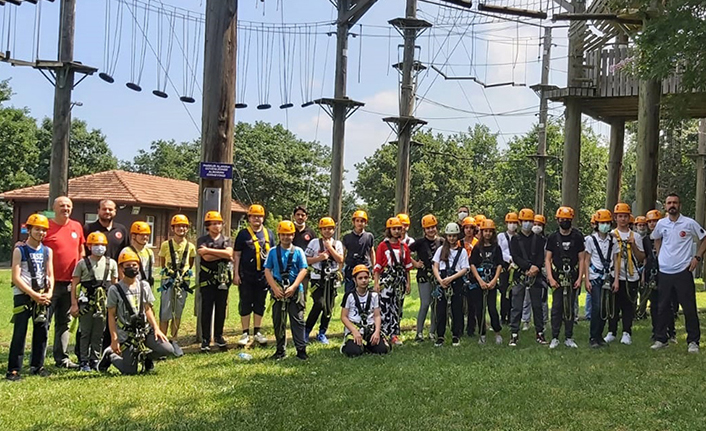 Macera Park 300 kişilik öğrenci grubunu ağırladı — haber görseli