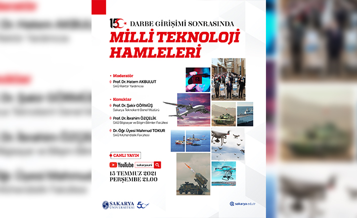 Sakarya Üniversitesinden 15 Temmuz Etkinlikleri — haber görseli