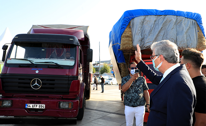 2 tır dolusu yardım yola çıktı — haber görseli