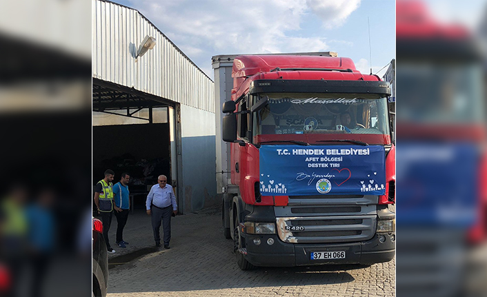 Afet bölgesine gıda ve su yardımı  — haber görseli