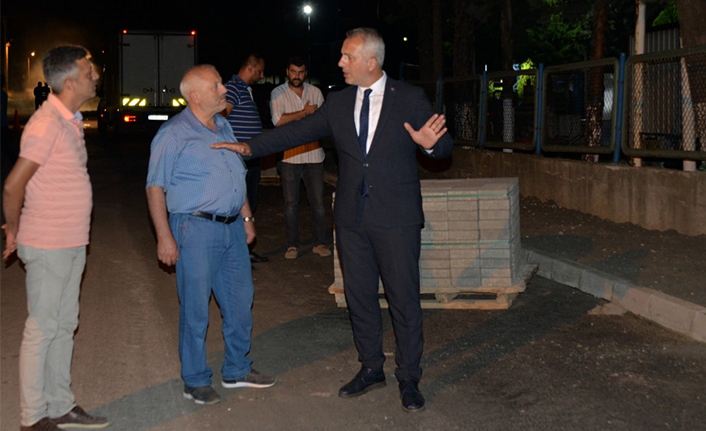 Alt yapısı biten sokaklarda asfalt ve kaldırım çalışması — haber görseli
