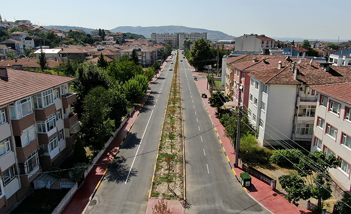Bağlar Caddesi’nin üst yapı çalışmalarında sona gelindi — haber görseli