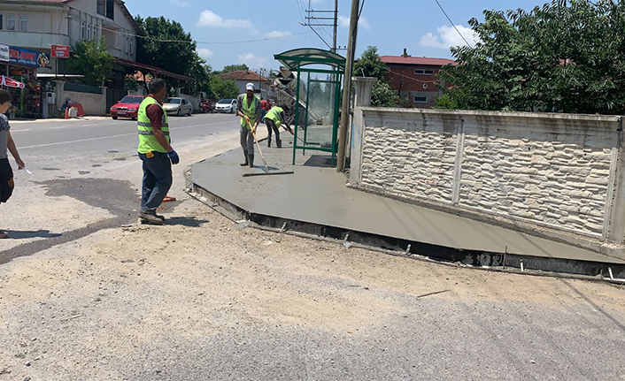 Büyükşehir, beton yaya yolları ile yaya güvenliğini artıyor — haber görseli