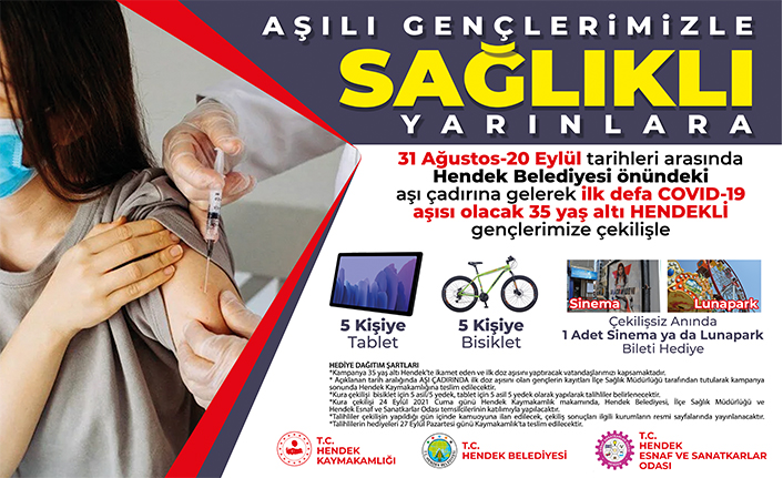 Haydi gençler aşıya  — haber görseli