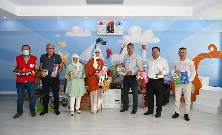 İl Millî Eğitimden Yangın Bölgelerine Yardım — haber görseli