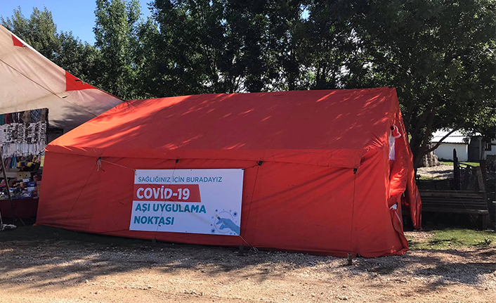 Karagöl Yaylasında Randevusuz Aşı Uygulaması — haber görseli