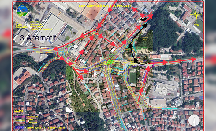 Köprülü kavşak için trafik alternatif güzergâhlardan sağlanacak — haber görseli