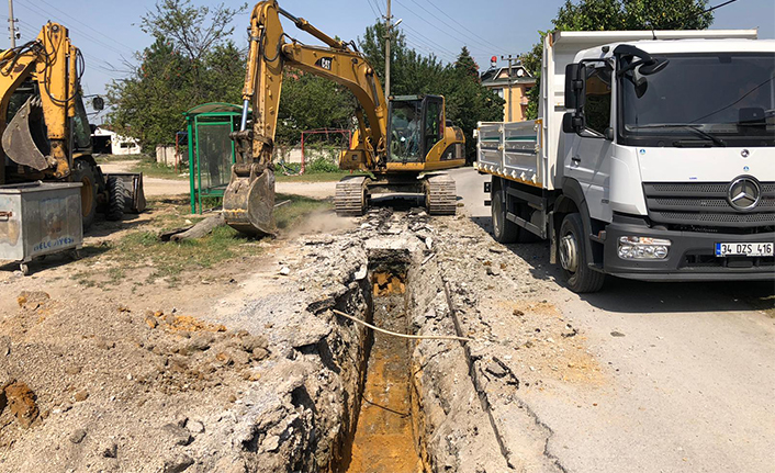 Sinanoğlu’nun içmesuyu hattı yenileniyor — haber görseli