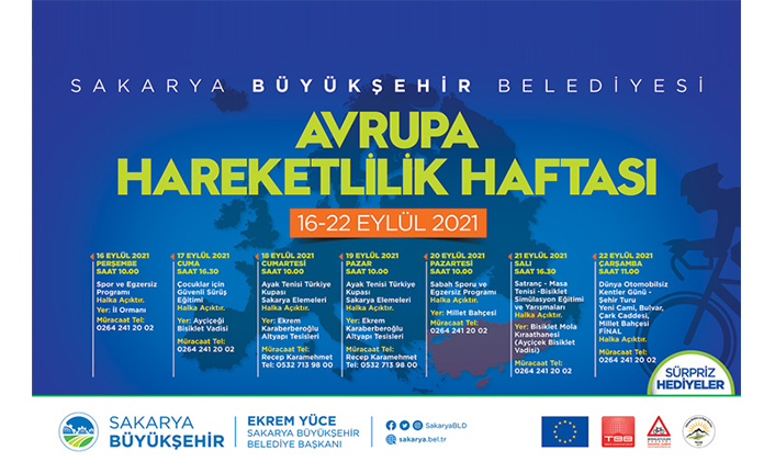 ‘Avrupa Hareketlilik Haftası’ etkinlikleri başlıyor — haber görseli