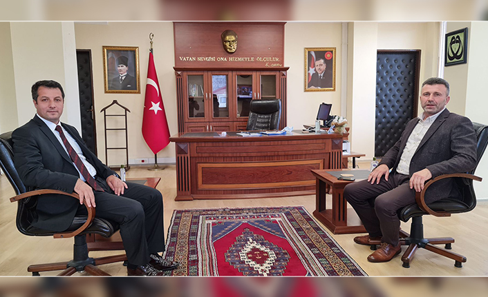 Başkan Özen’den, Kaymakam Canpolat’a Hayırlı Olsun Ziyareti — haber görseli