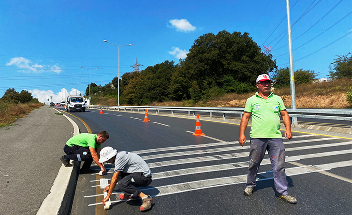 Büyükşehir, trafik güvenliğini sağlamak için yollarda — haber görseli