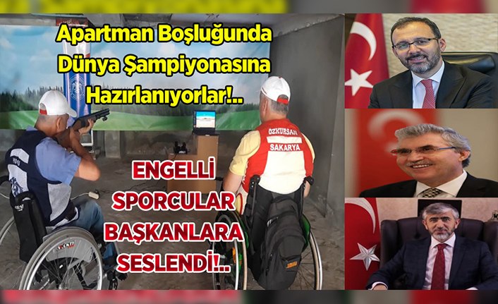 Engelli Sporcular Dünya Şampiyonasına Apartman Bodrumunda Hazırlanıyorlar — haber görseli