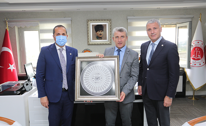 SATSO’dan Sakarya Cumhuriyet Başsavcısı Osman Köse’ye Hayırlı Olsun Ziyareti — haber görseli