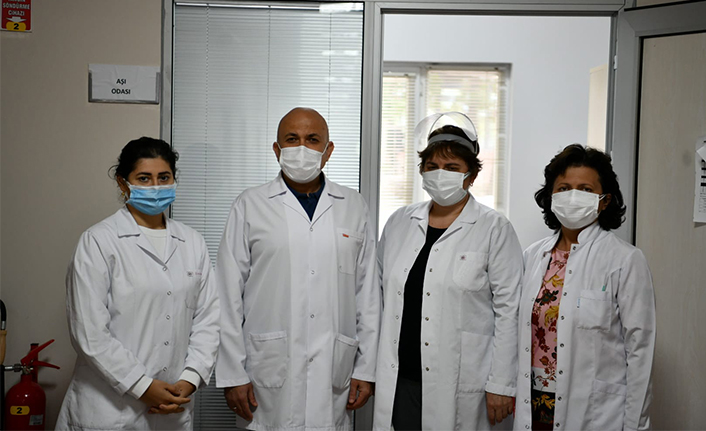 SAÜ’de aşı ve test noktası kuruldu — haber görseli