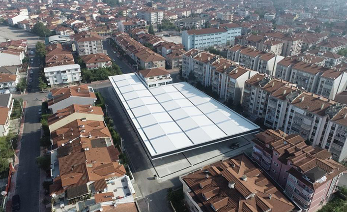 100 günde tamamlanan kapalı pazar yeri erenler’de açılıyor — haber görseli