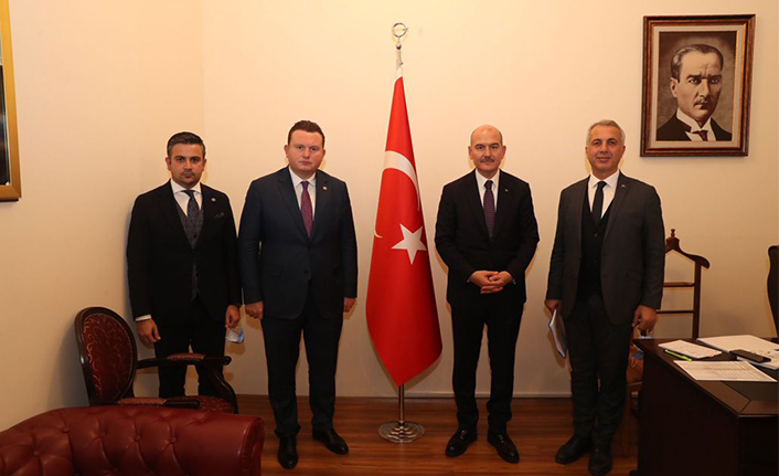 Başkan babaoğlu bakan soylu ile görüştü — haber görseli
